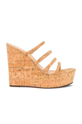 Schutz Cari Wedge in Natural from Revolve.com | Revolve Clothing (Global)