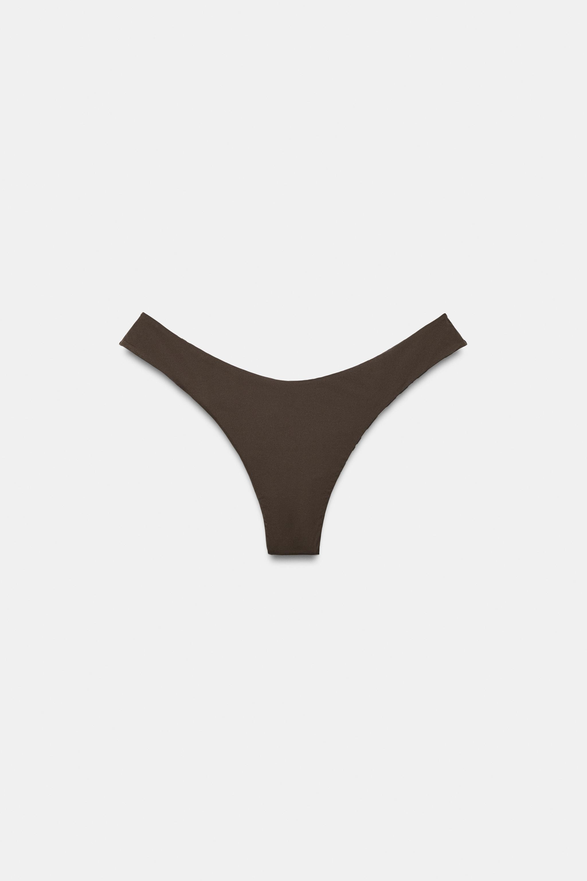 REVERSIBLE PRINT BIKINI BOTTOMS | Zara US