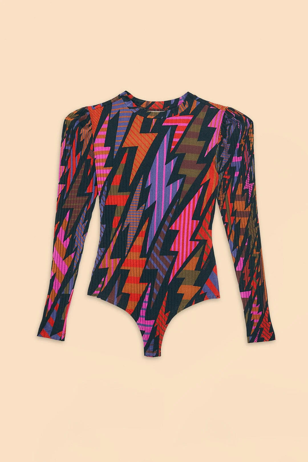 black lightning bodysuit | FarmRio (US)