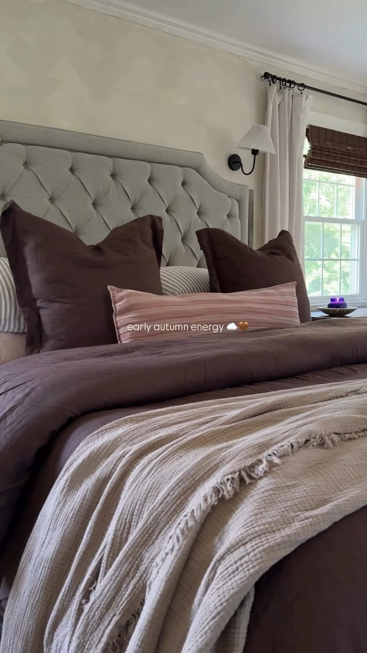 Brown bedding might be my favorite 🤎 
@Levtex Home @Target

#LTKHome #LTKSaleAlert #LTKmorningroutine