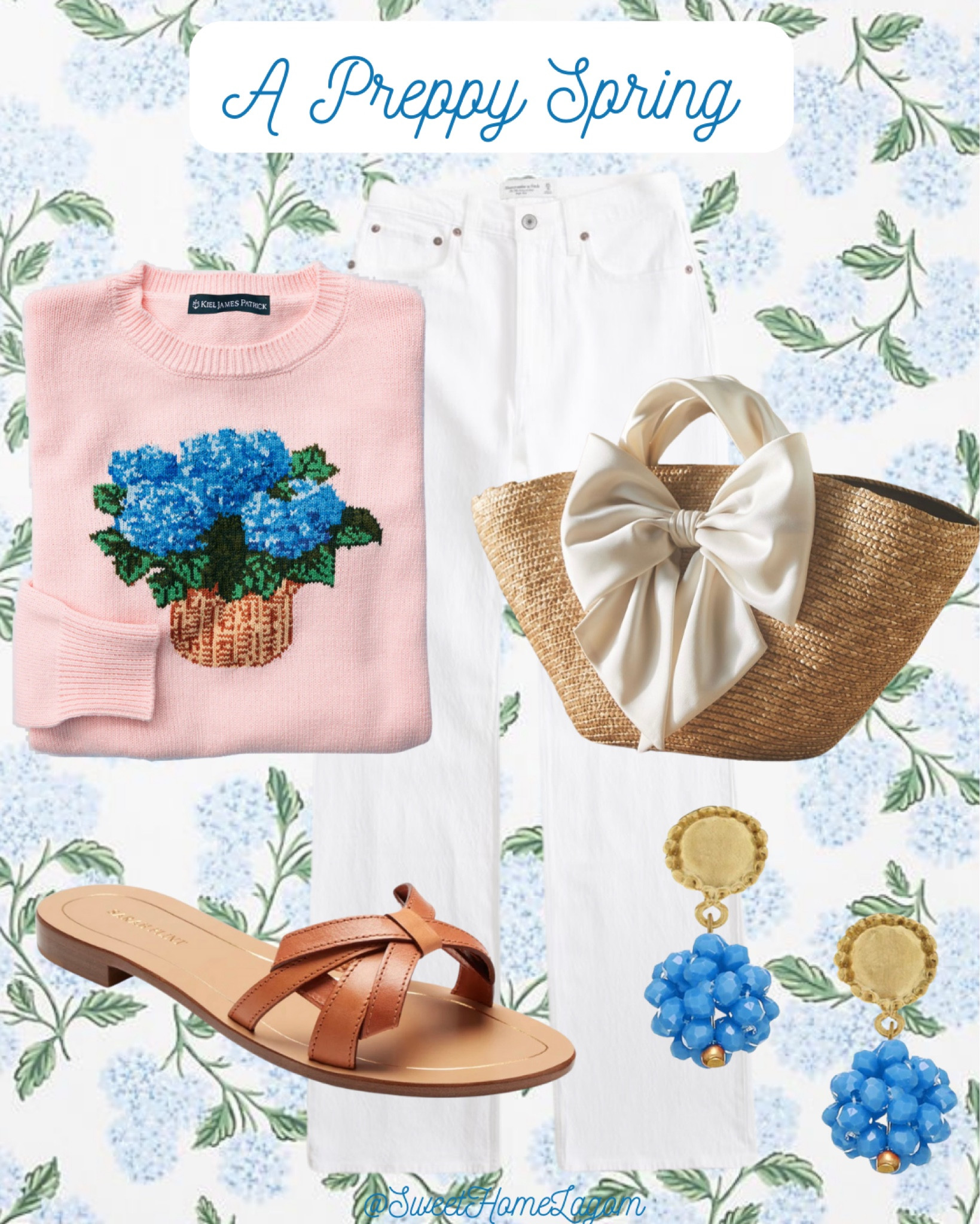 A new hydrangea sweater called for a new outfit idea! 

decor inspiration | grandmillennial | southern living | chinoiserie | home decor | coastal | traditional | classic | granny chic | blue and white | pink bows | ruffle | preppy style | winter outfit | sneakers | living room | bedroom | jeans | bedding | lilly pulitzer | girly | loveshackfancy | caitlin wilson | tablescape | florals | spring and summer outfit | sarah flint

#LTKshoecrush #LTKstyletip #LTKfindsunder50