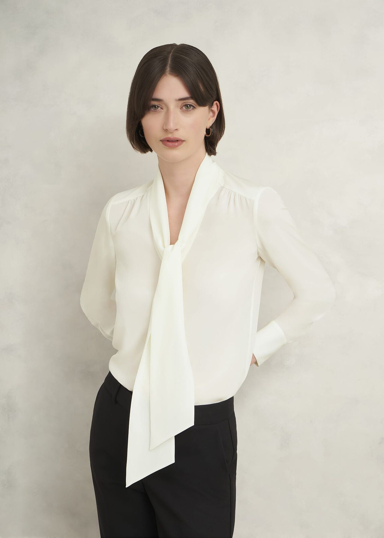 Mimi Silk Blouse | Hobbs UK | | Hobbs