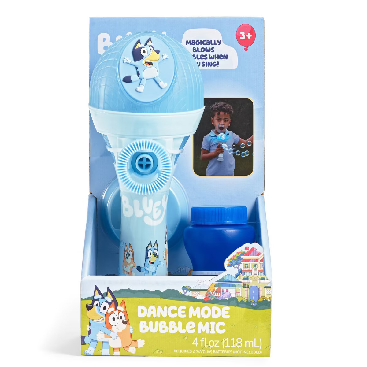 SponsoredTargetToysOutdoor ToysBubblesShop all BlueyBluey Dance Mode Bubble and Sing Microphone: ... | Target