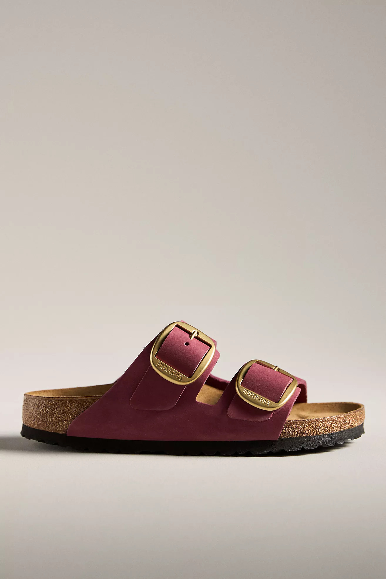 Birkenstock Arizona Big Buckle Nubuck Sandals | Anthropologie (US)