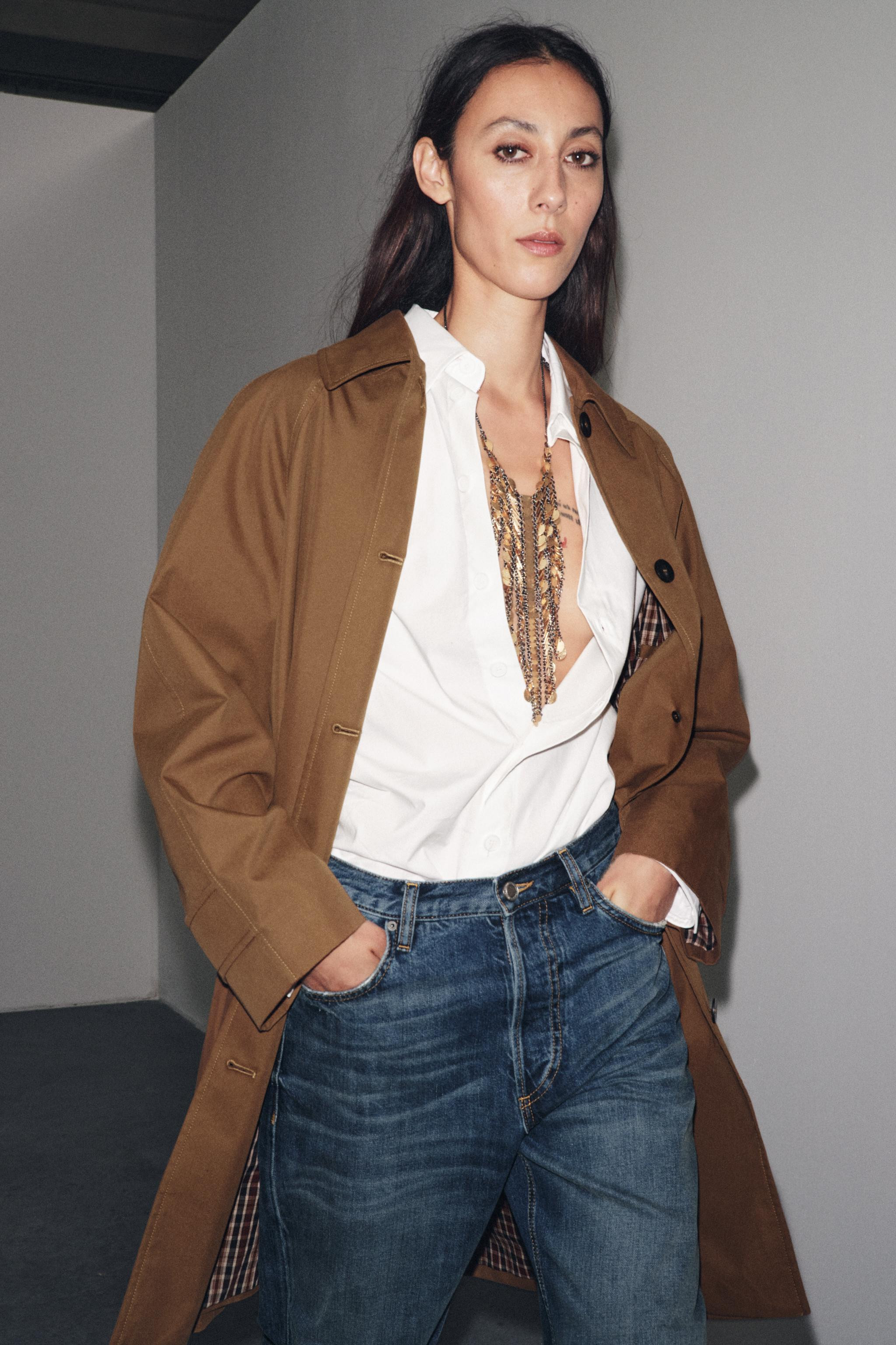 MIDI TRENCH ZW COLLECTION | Zara US