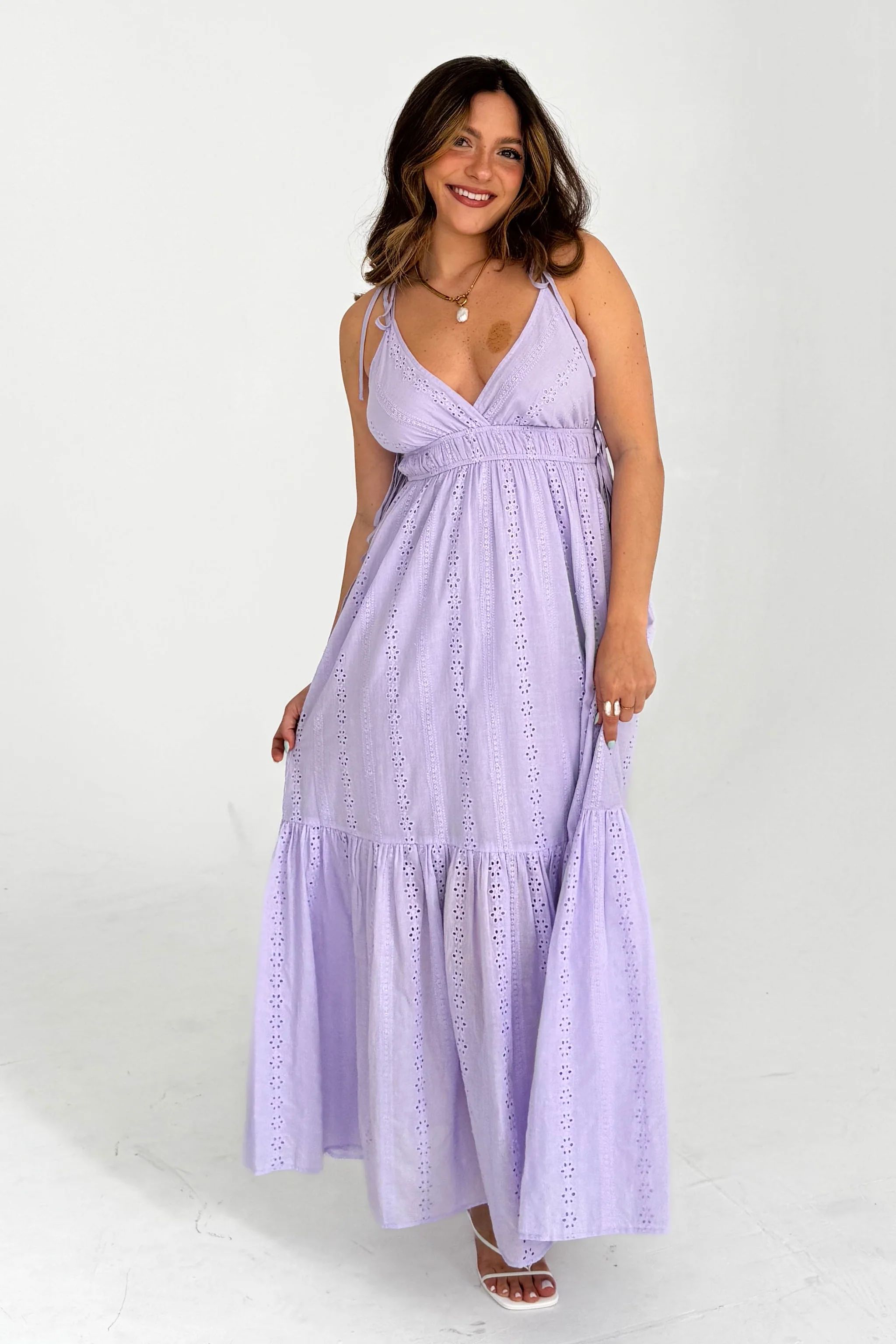 Ravello Dress in Purple | Grey Bandit