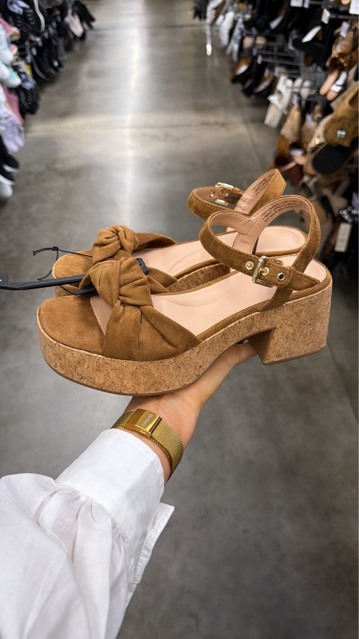 Okay Walmart 👏 These platform sandals are giving designer vibes without the designer price tag. The cork heel and knotted detail make them look so elevated, and they’re the perfect neutral shoe to wear with dresses, denim shorts, linen pants, basically everything this summer.

Love finding shoes that are cute and look comfortable enough to actually wear all day.

✨ Size XS, 5’3 for reference

#LTKStyle #LTKFinds #WalmartFashion #WalmartFinds #SummerShoes #AffordableFashion #NeutralStyle #SummerStyle #LTKUnder50 #SandalSeason