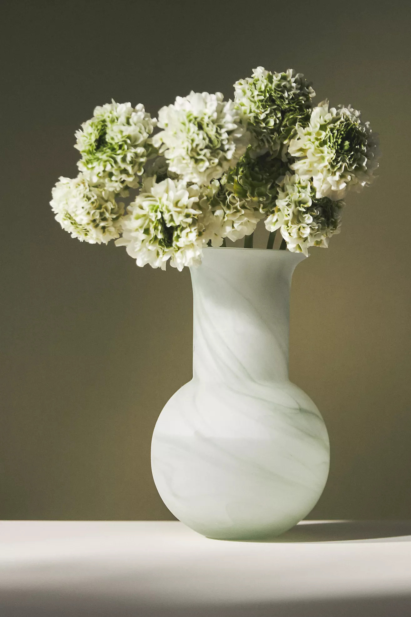 Marbled Glass Vase | Anthropologie (US)