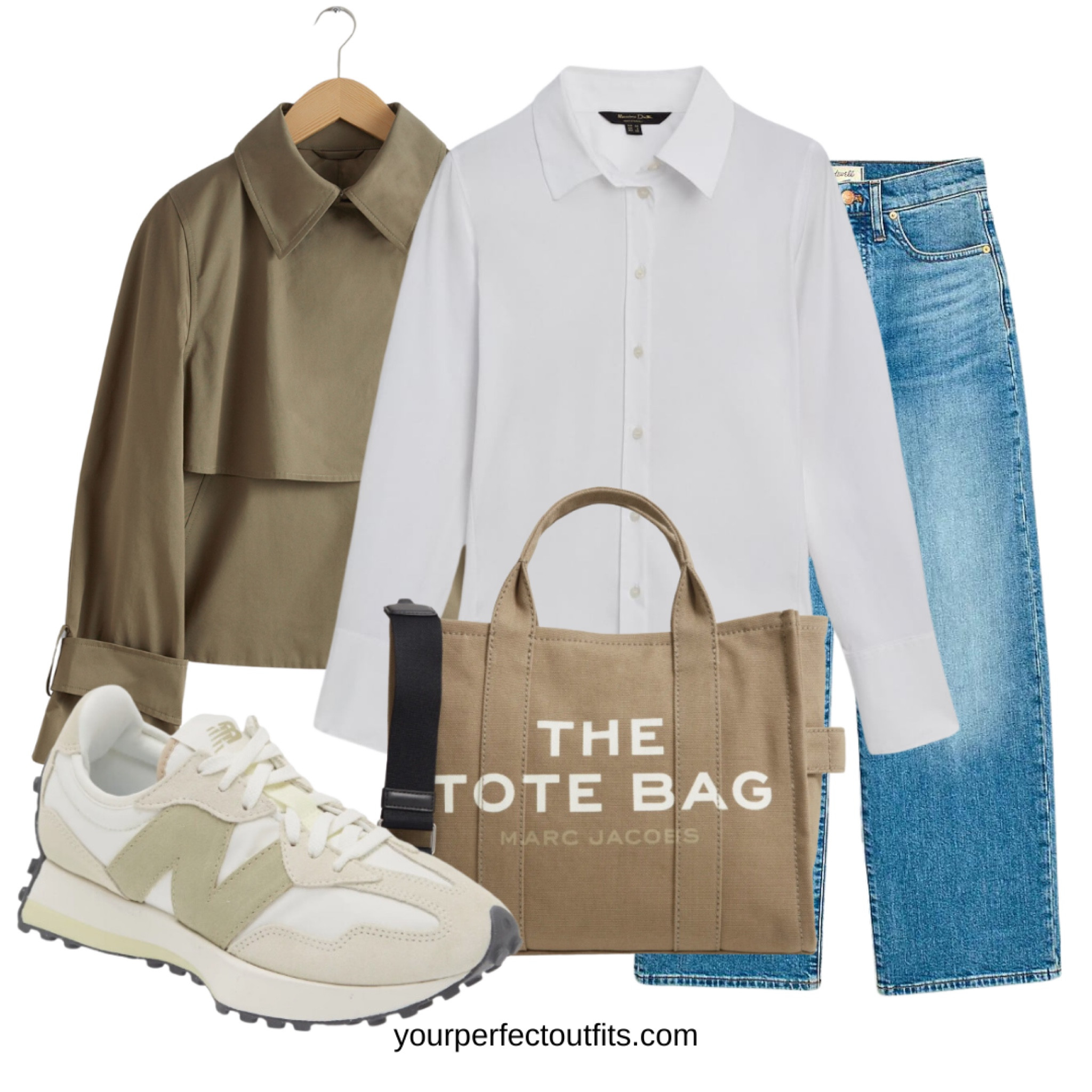 A casual spring look with a cropped jacket and a pair of new balance perfect for spring days 

#LTKfindsunder100 #LTKsalealert #LTKSeasonal