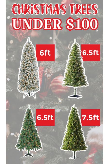 Faux Christmas Trees under $100!

#LTKfindsunder100

#LTKHoliday #LTKHolidaySale