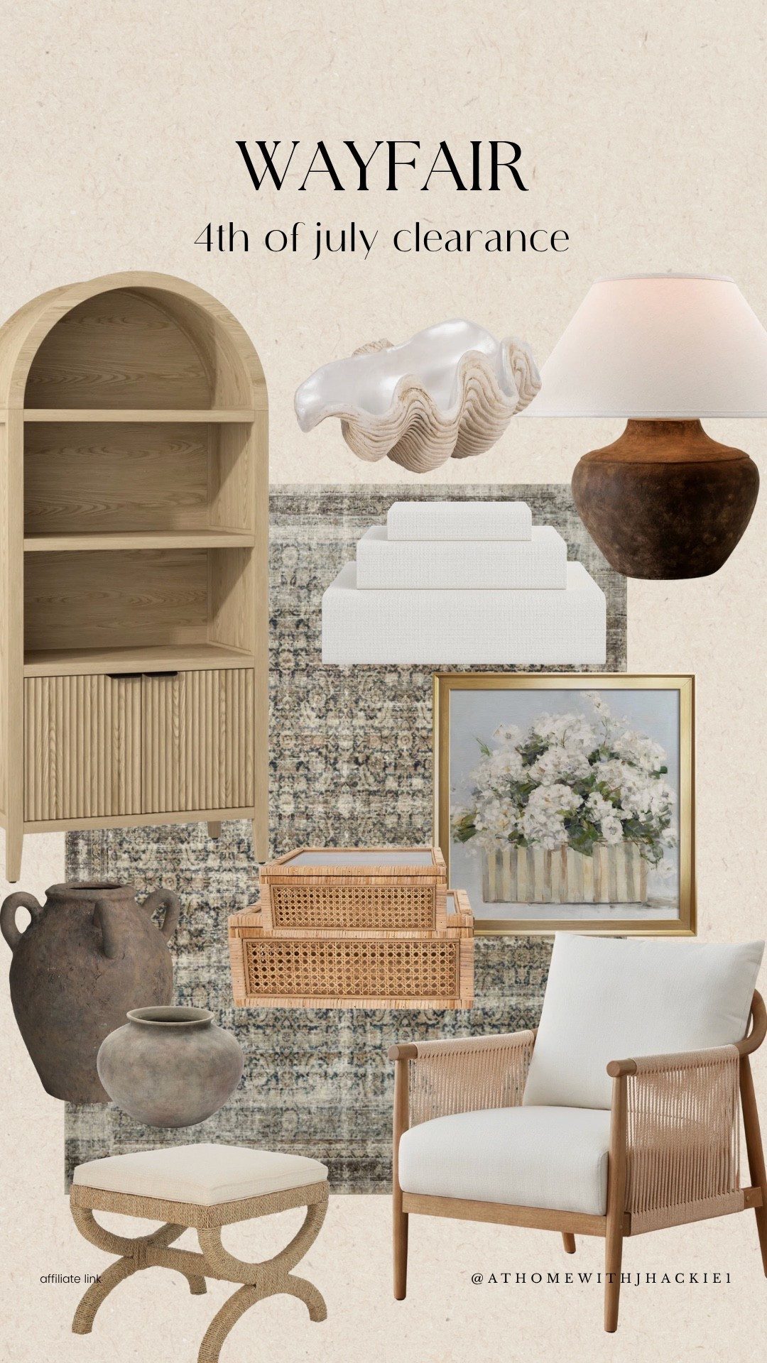 If you've been waiting to refresh your home, this is your sign. 🤍 These are the timeless, designer-inspired pieces that instantly make a space feel more elevated—from beautiful accent chairs and statement lighting to artwork, rugs, storage, and décor you'll love for years.

Wayfair's Fourth of July Clearance is happening now with up to 70% off, plus fast & free shipping on orders over $35. It's one of the best times of the summer to grab those larger pieces you've been eyeing or finally finish a room you've been putting off.

I've linked all of my favorite finds  to make shopping easy! 

#ad @wayfair #Wayfair #WayfairPartner

#LTKHome #LTKSaleAlert