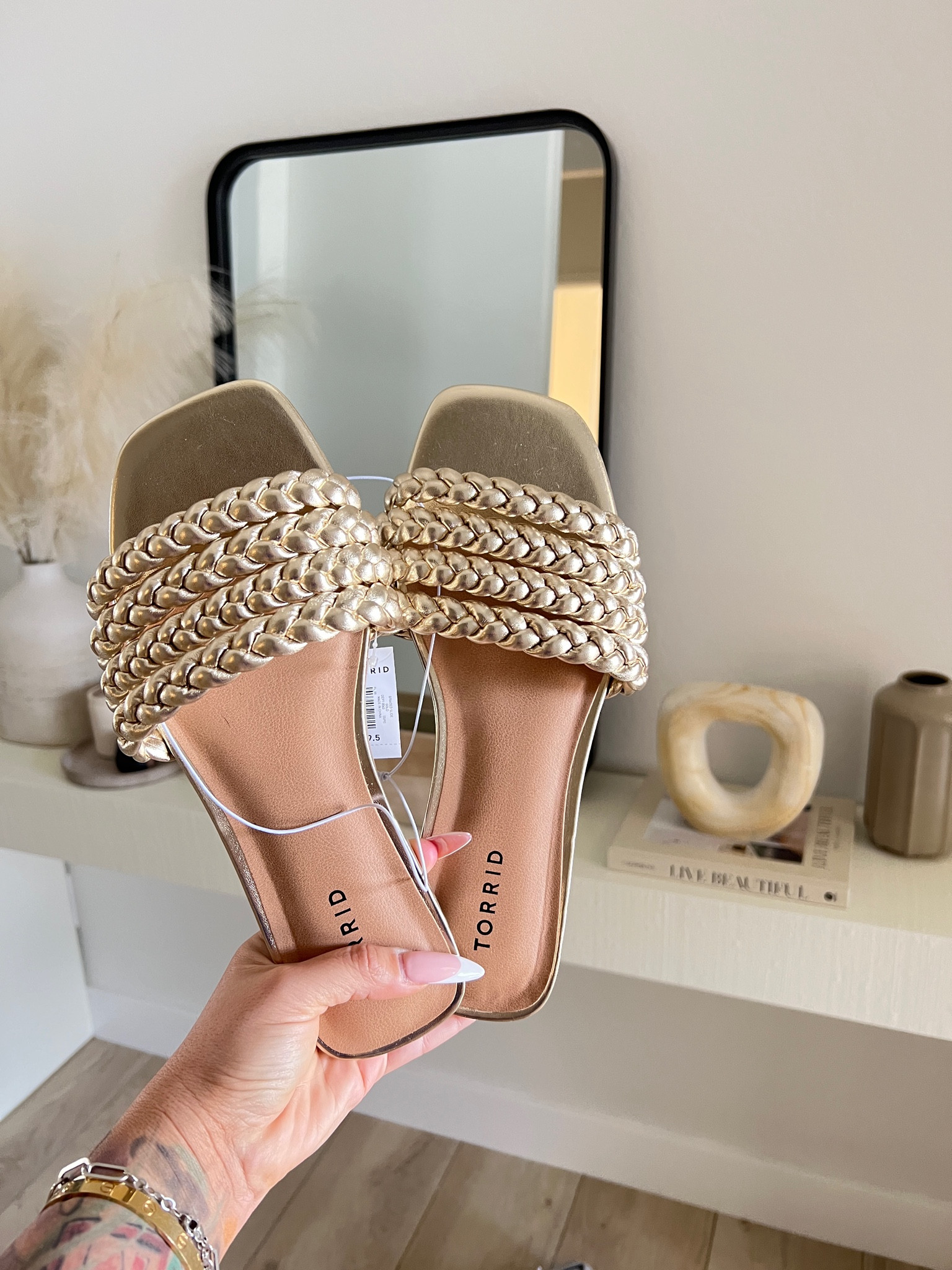 I sized down in these to a 9.5 from an 11 and they fit perfect . Great for wide feet . If your foot isn’t super wide size down like I did. 


#LTKunder50 #LTKshoecrush #LTKsalealert