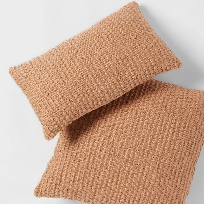 Oversized Chunky Acrylic Throw Pillow Clay - Threshold™ | Target