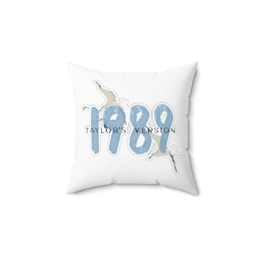 Taylor Swift 1989 TV Suede Pillow - Etsy | Etsy (US)