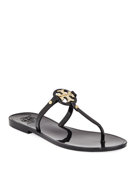 Tory Burch Mini Miller Flat Jelly Thong Sandals | Neiman Marcus