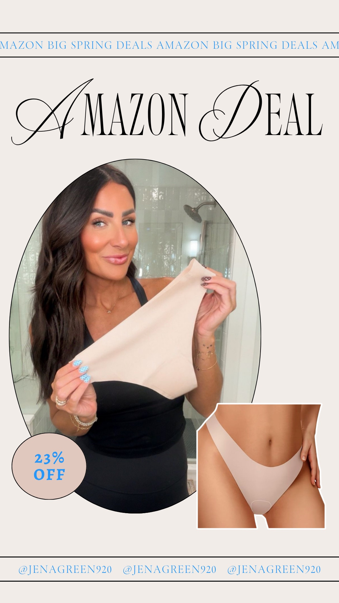 Amazon Prime Big Spring Sale | Seamless Underwear 

#LTKgrwm #LTKSaleAlert #LTKootd