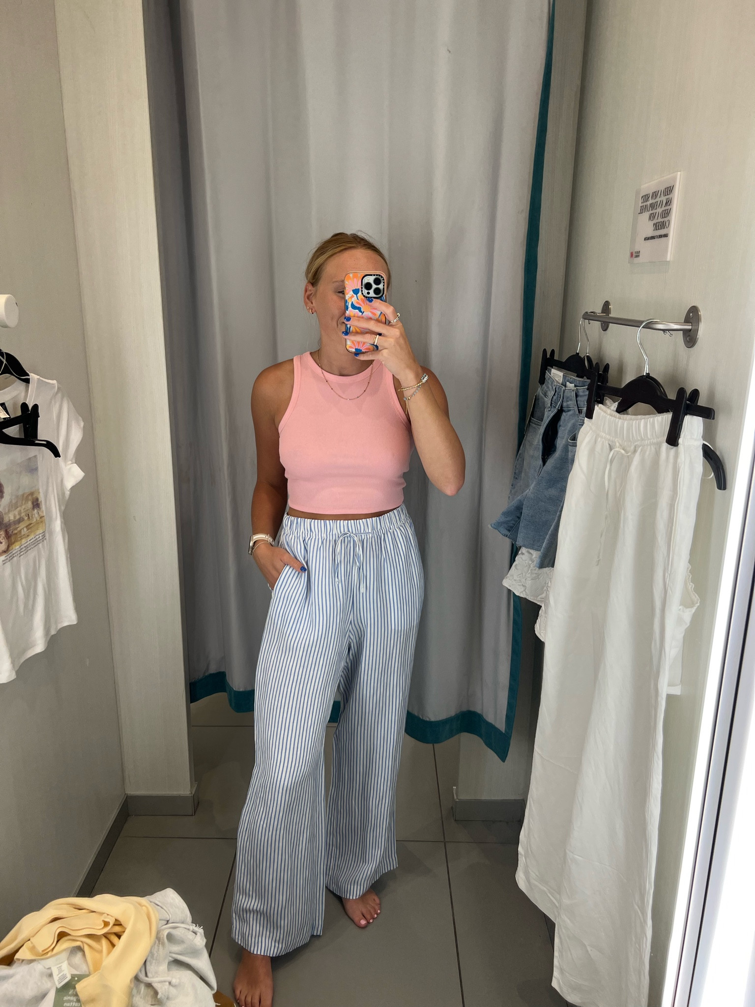 H&M finds. I love their basic tanks and I’ve already worn these pants🫐✨🧚‍♀️ 

#LTKfindsunder50