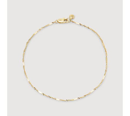 Shimmer Chain Bracelet | Monica Vinader (US)