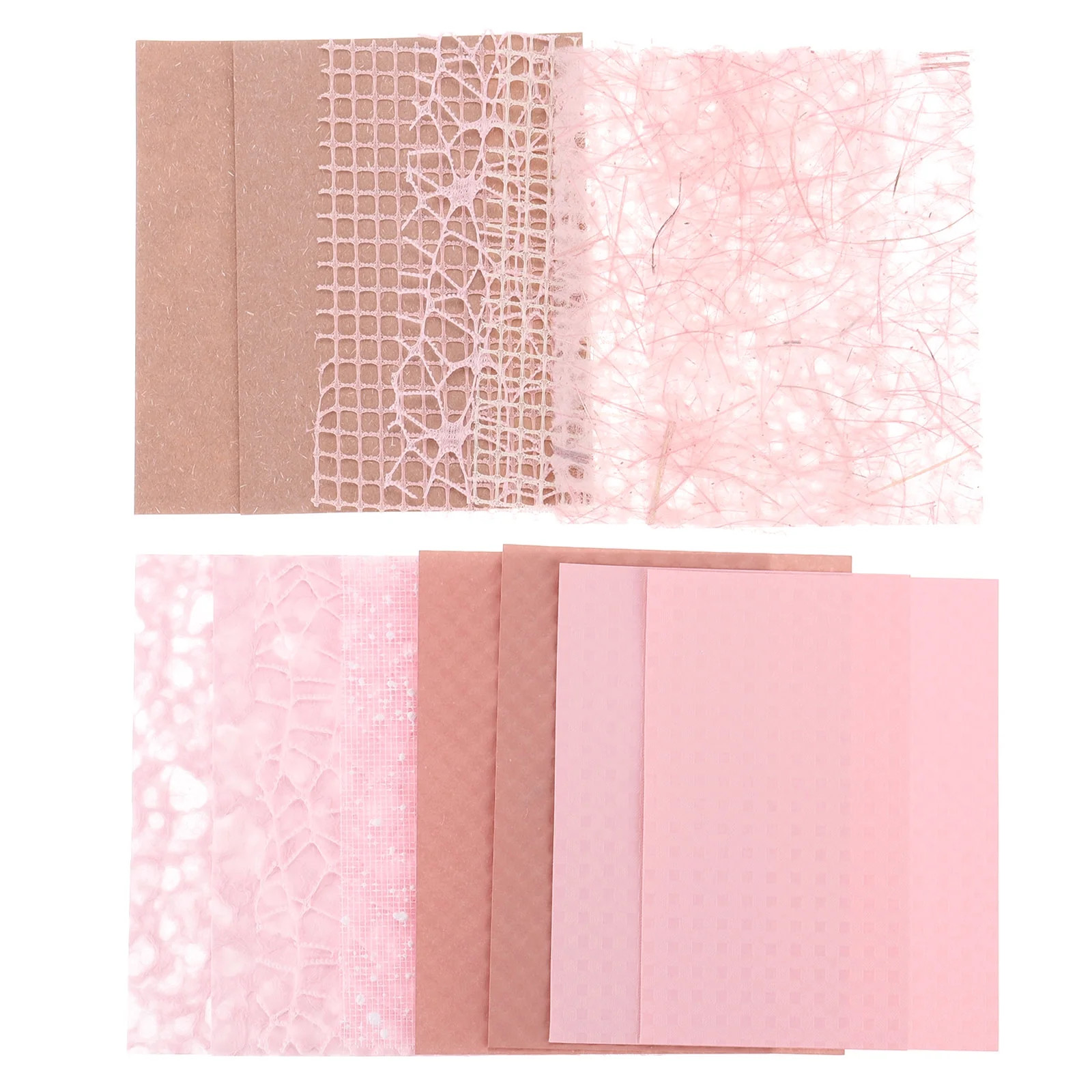 32pcs Textured Scrapbook Paper Vintage Scrapbooking Handmade Paper for Journal Craft Diary,Pink | Walmart (US)