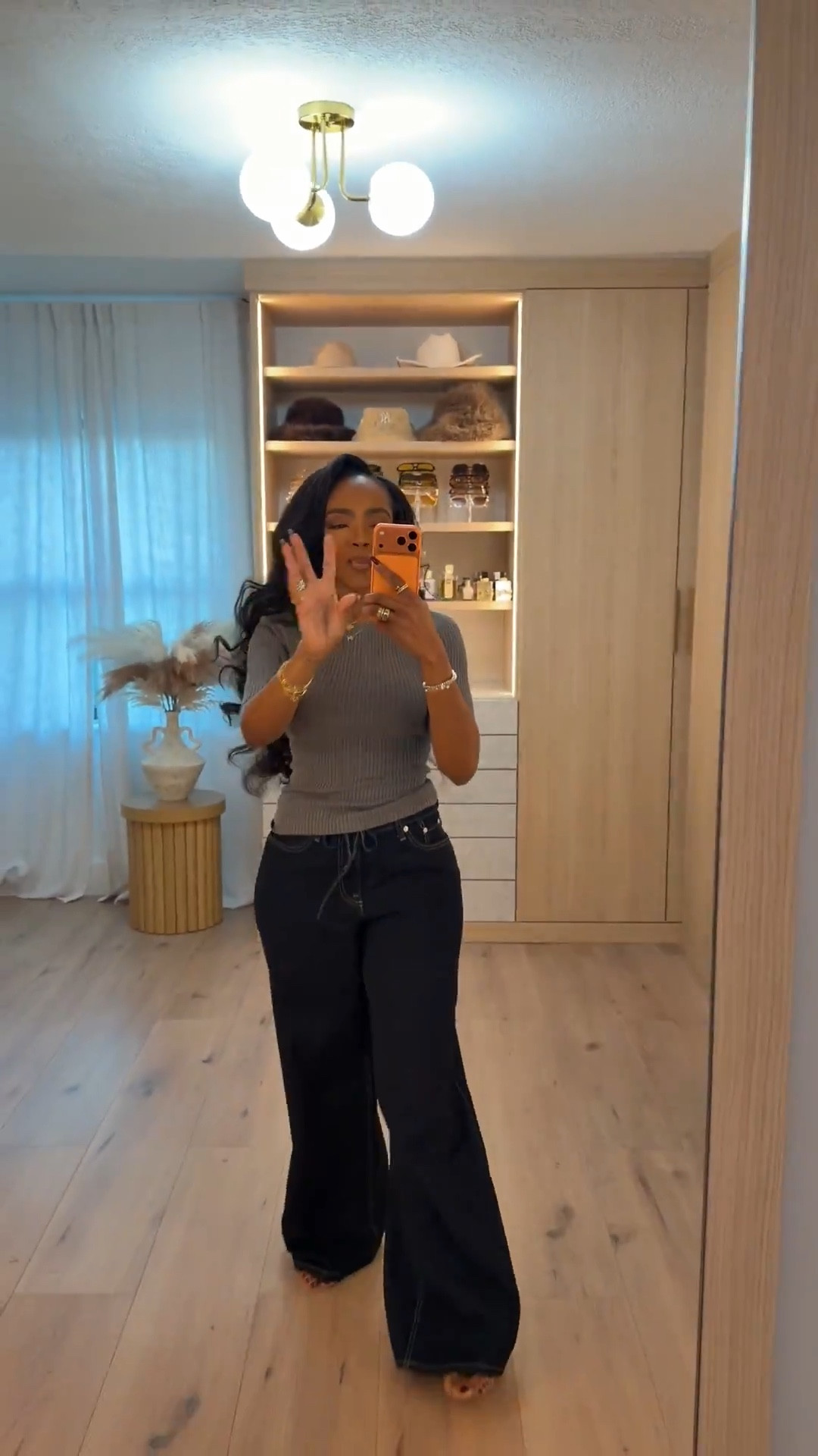 Effortless everyday style — this Walmart knit top is one of those pieces you wear once and instantly want in every color. Paired with wide-leg denim, it gives that easy, elevated vibe perfect for school drop-offs, errands, or a casual workday. Black Friday deals are live so it’s the perfect time to grab these basics.

Perfect for everyday errands, casual weekends, and on-the-go outfits.

📏 Sizing: Top wearing size Small | Jeans wearing size Small (27 Long)  
Measurements: 5'4", 138 lbs, 34D bust, 27" waist, 40" hips

This elevated casual look features chic basics that pair with coats, sneakers, boots, and all your fall layers. Great for mixing and matching with your Walmart essentials for cozy season outfits.

Follow me on Instagram and YouTube @kirasfashionfinds

#LTKvlog #LTKCyberWeek