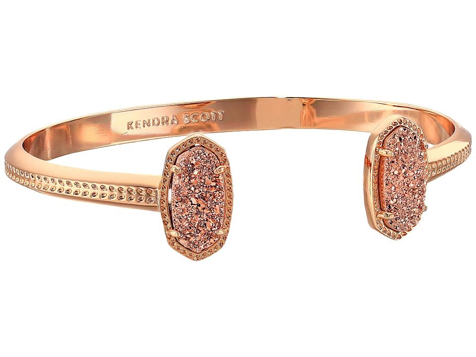 Kendra Scott - Elton Bracelet (Rose Gold/Rose Gold Drusy) Bracelet | Zappos