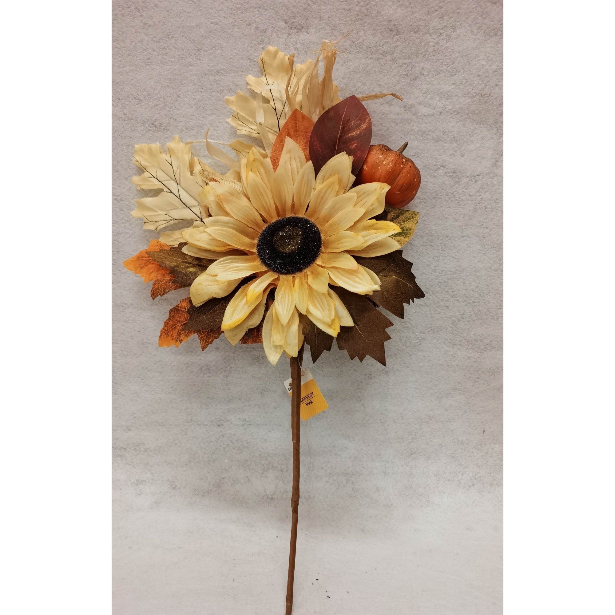 Way To Celebrate Floral Pick Cream Sunflower | Walmart (US)