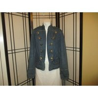 Carole Little Military Style Denim Jacket | Etsy (US)