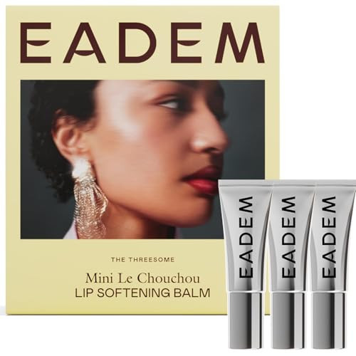 EADEM The Threesome: Three Mini Le Chouchou Lip Softening Balms, Lip Gloss for Women, Lip Plumper & Lip Mask, Overnight Hydrating & Moisturizing Luxury Lip Balm | Amazon (US)