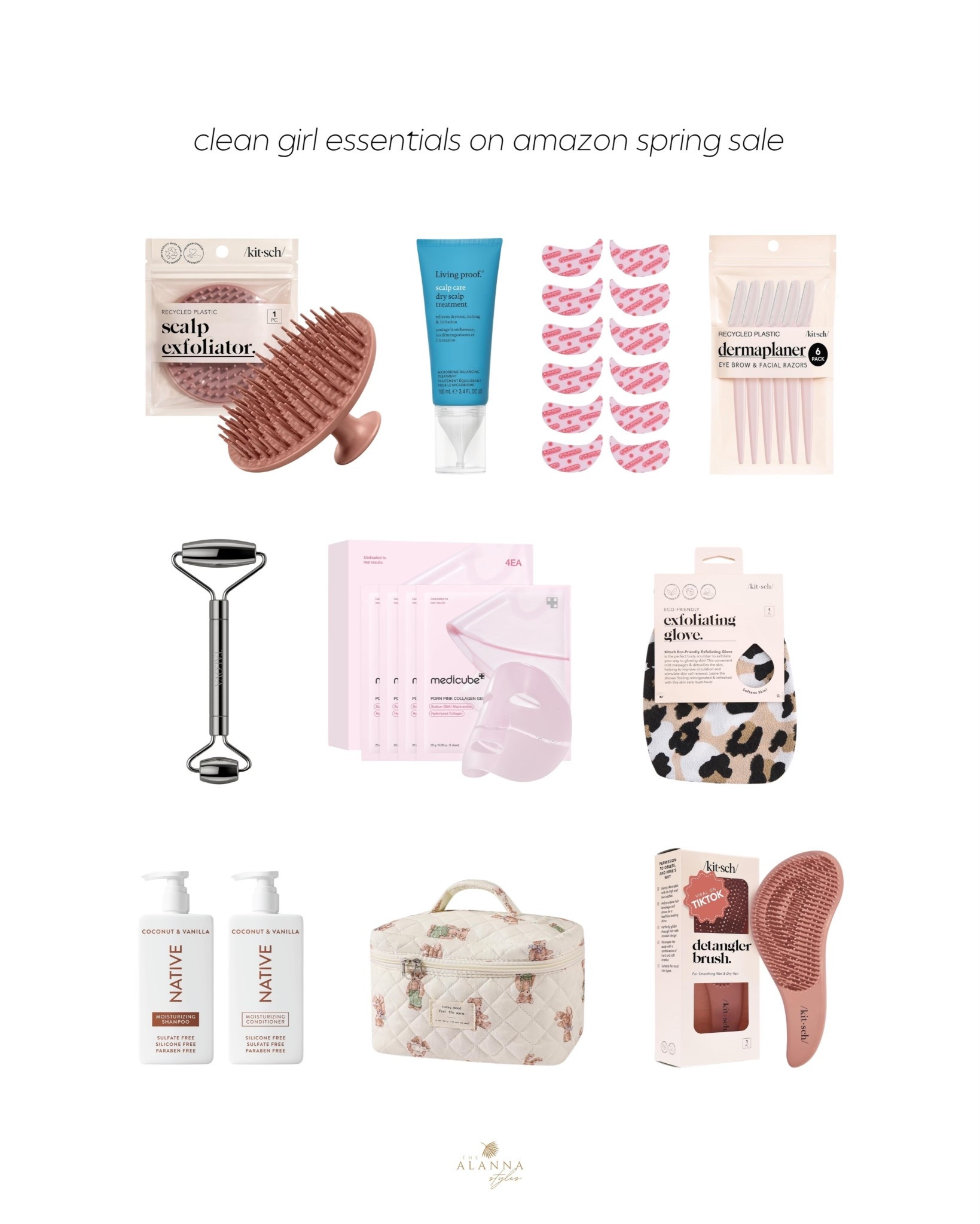 the ultimate clean girl starter pack. 🫧🛁 amazon’s spring sale has all my favorite essentials from kitsch, native, and living proof. from scalp exfoliators to the perfect travel vanity case, these are the little things that make a big difference in your routine.

#LTKselfcare