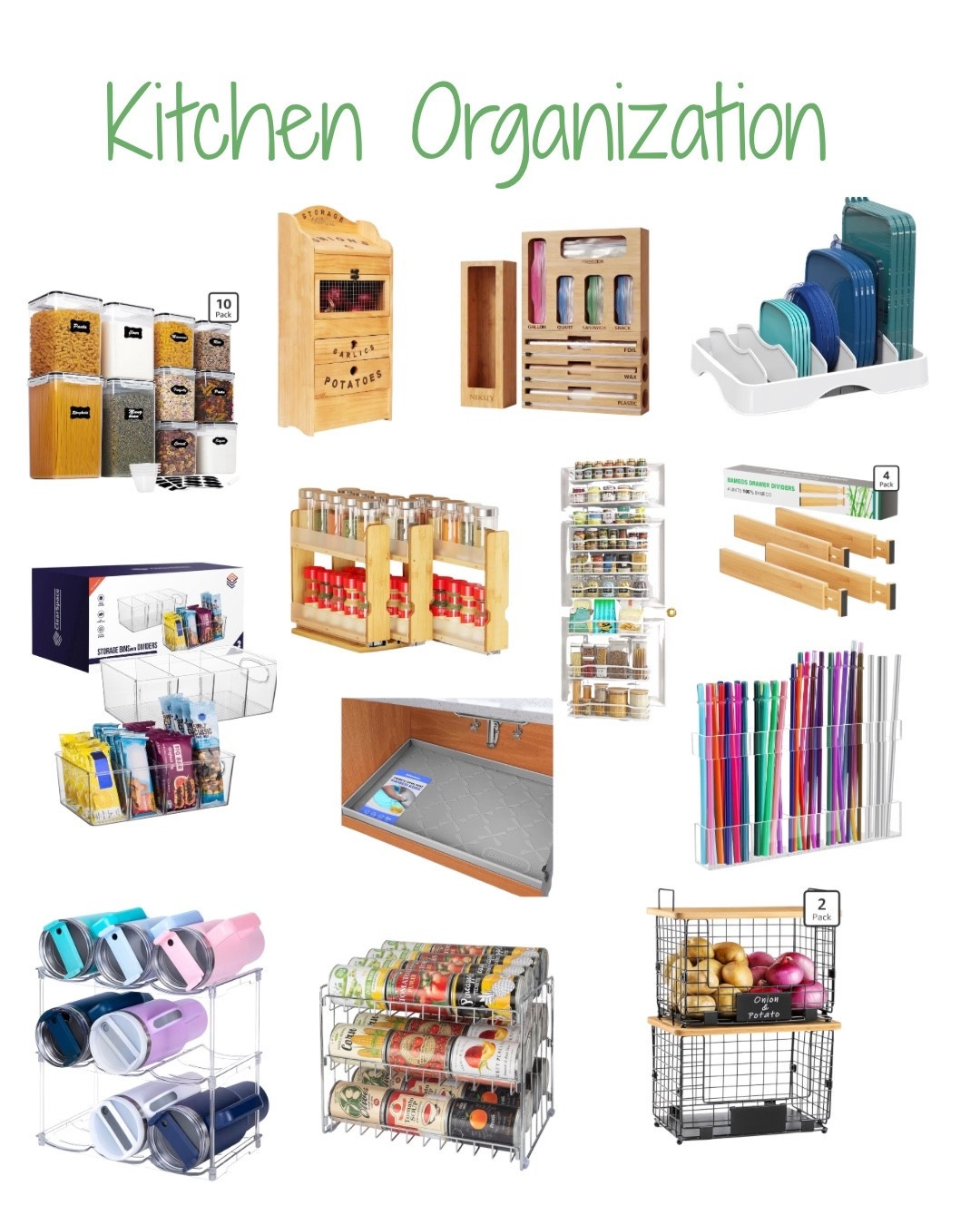 Kitchen Organization

#LTKHome #LTKmomlife #LTKdayinmylife