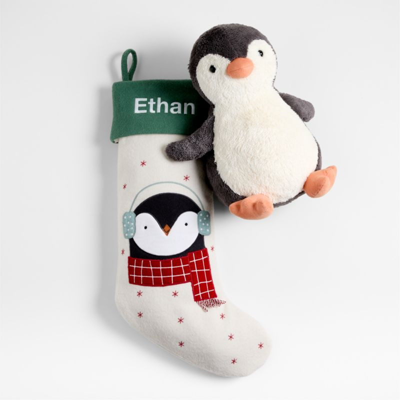 Kids Penguin Buddy Holiday Gift Bundle | Crate & Kids | Crate & Barrel