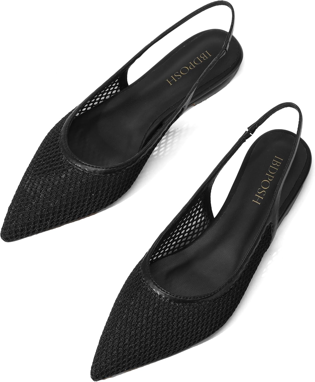 Slingback Flats for Women Stylish Pointed Toe Design with Comfortable Mesh Material for Breathable Party Dress Elegant Shoes | Amazon (US)