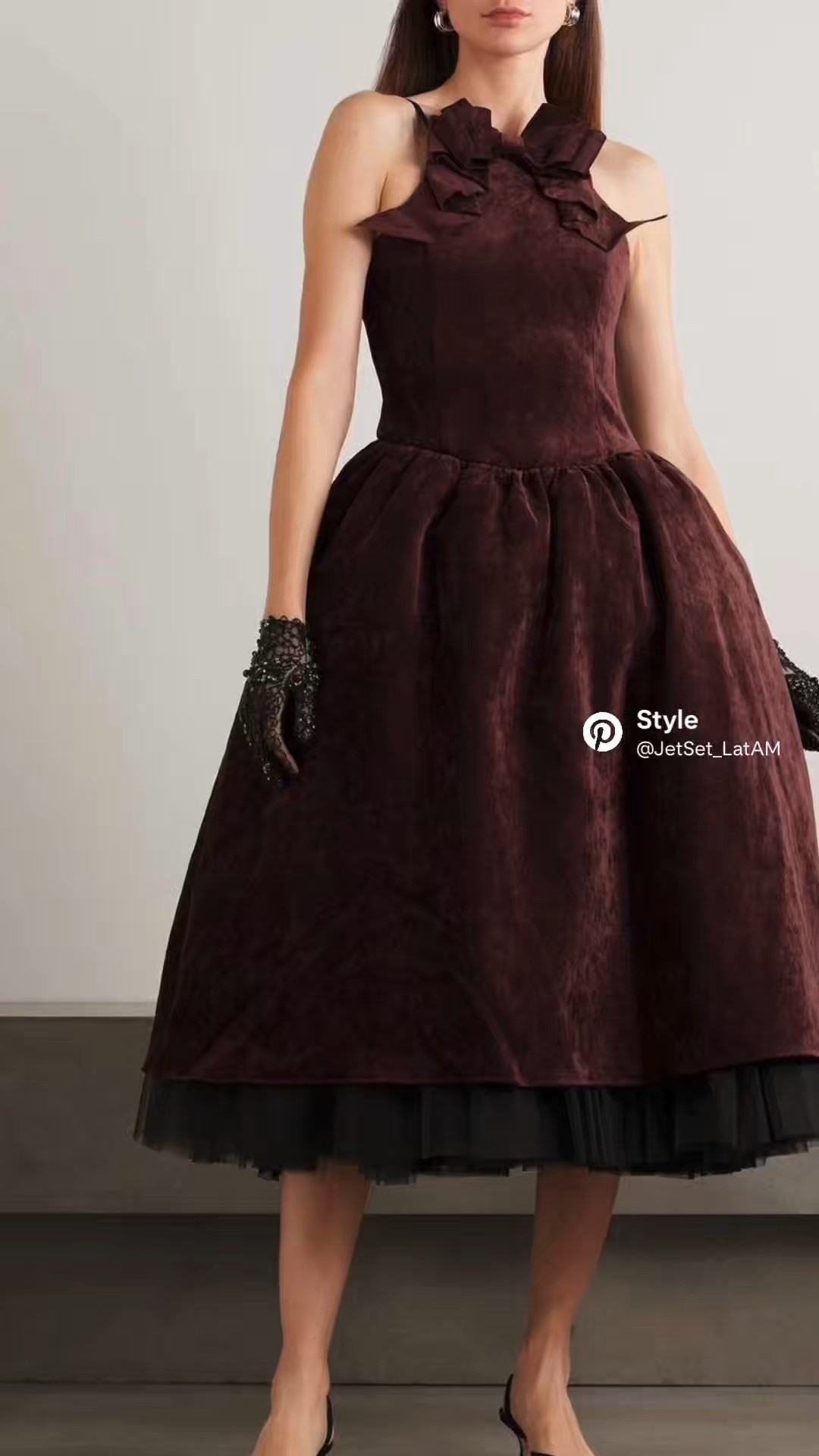 SHUSHU/TONG's dress is pure drama and romance. Made from crushed-velvet, it has adjustable ribbon straps and a gathered skirt with a twill lining and tulle petticoat for structure.

#LTKBeauty #LTKootd #LTKSeasonal