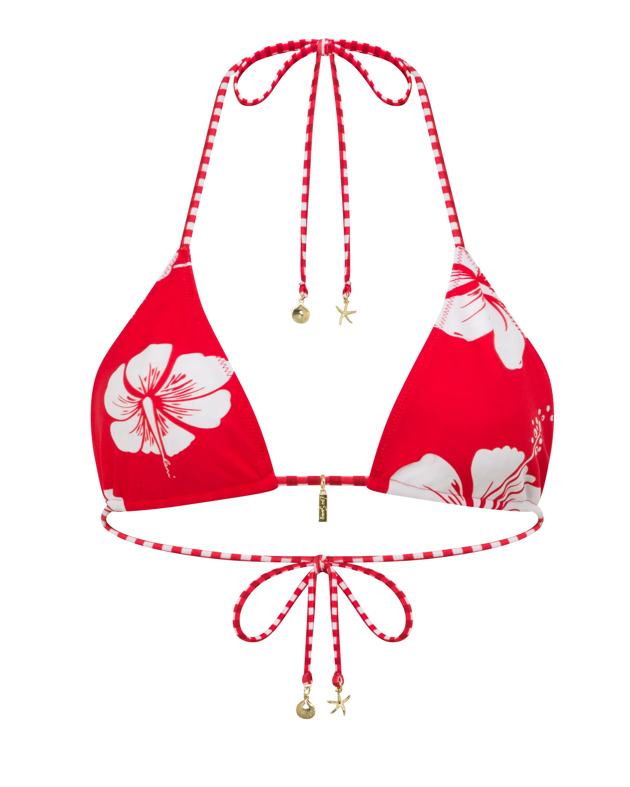 Flora Top in Hibiscus Reversible | Leni Swims