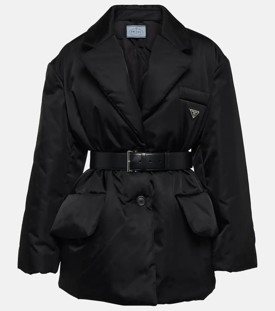 Re-Nylon belted padded jacket | Mytheresa (UK)