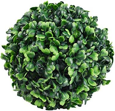 Wallstreet Artificial Boxwood Balls -2 Pieces 7 Inch Artificial Plant Topiary Ball - Natural Roun... | Amazon (US)