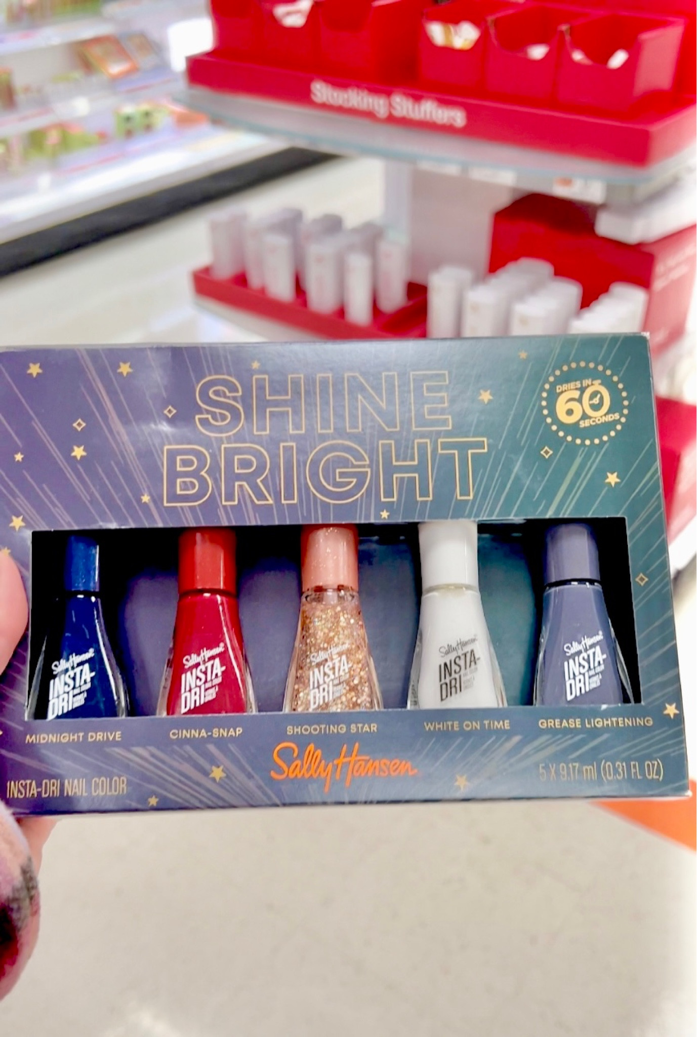 Sally Hansen Insta Dri Nail Color Gift Set - Shine Bright - 5pc

On sale for buy one get one 25% off til 11/19

#LTKbeauty #LTKGiftGuide #LTKHoliday