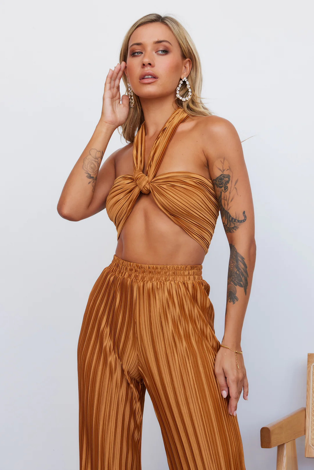 Set Heart Crop Bronze | Hello Molly (AU)