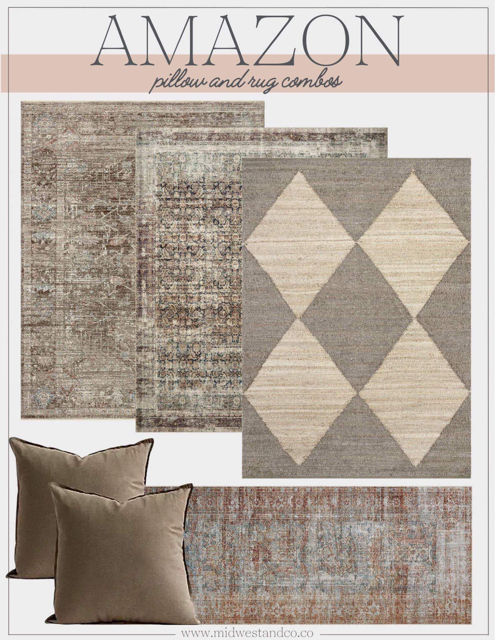 Amazon- rug & throw combos! Living room, home decor, area rugs, coordinating area rugs

#LTKsalealert #LTKhome #LTKswim
