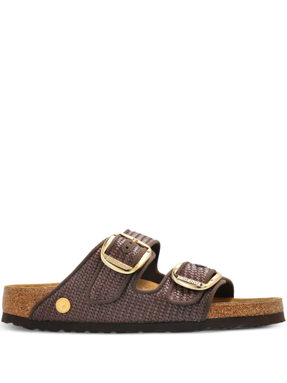 Birkenstock Sandalias Arizona Con Tira De Hebilla | Marrón | FARFETCH ES | Farfetch Global