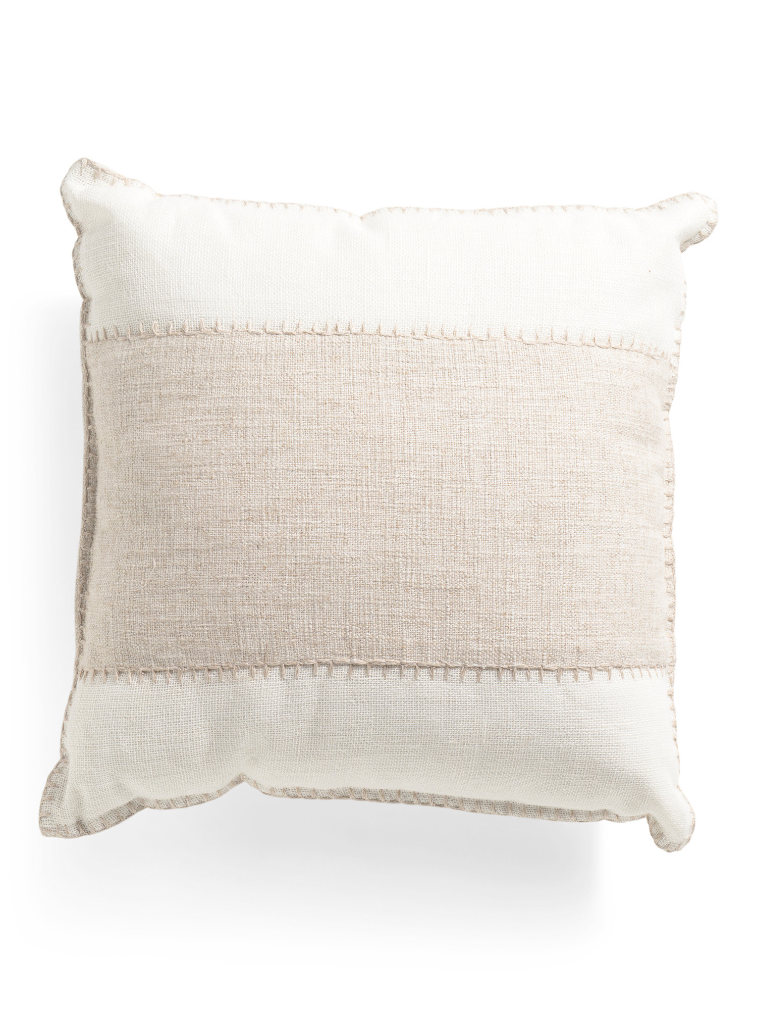 18x18 Patch Linen Pillow | Global Home | Marshalls | Marshalls