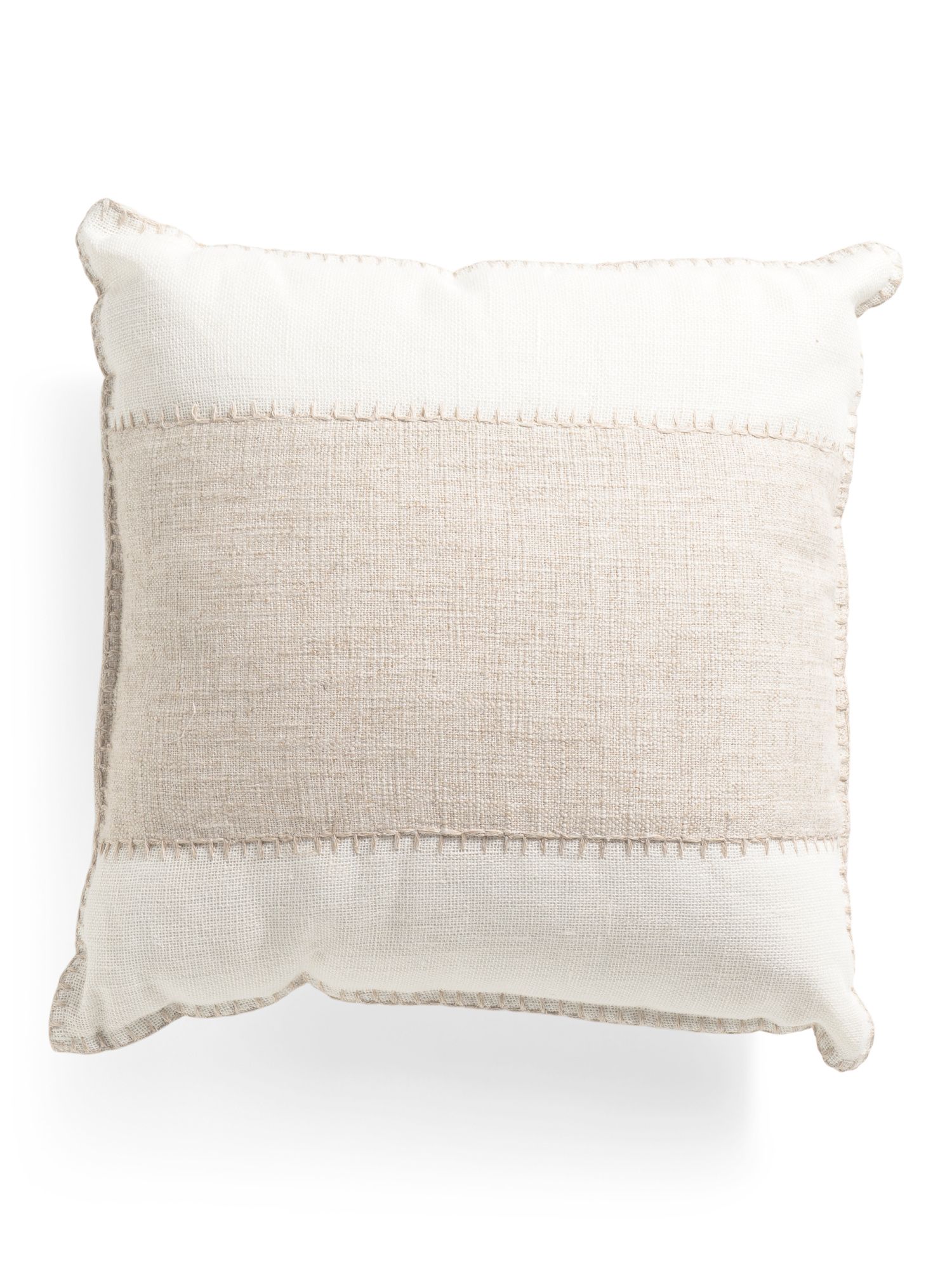18x18 Patch Linen Pillow | Global Home | Marshalls | Marshalls