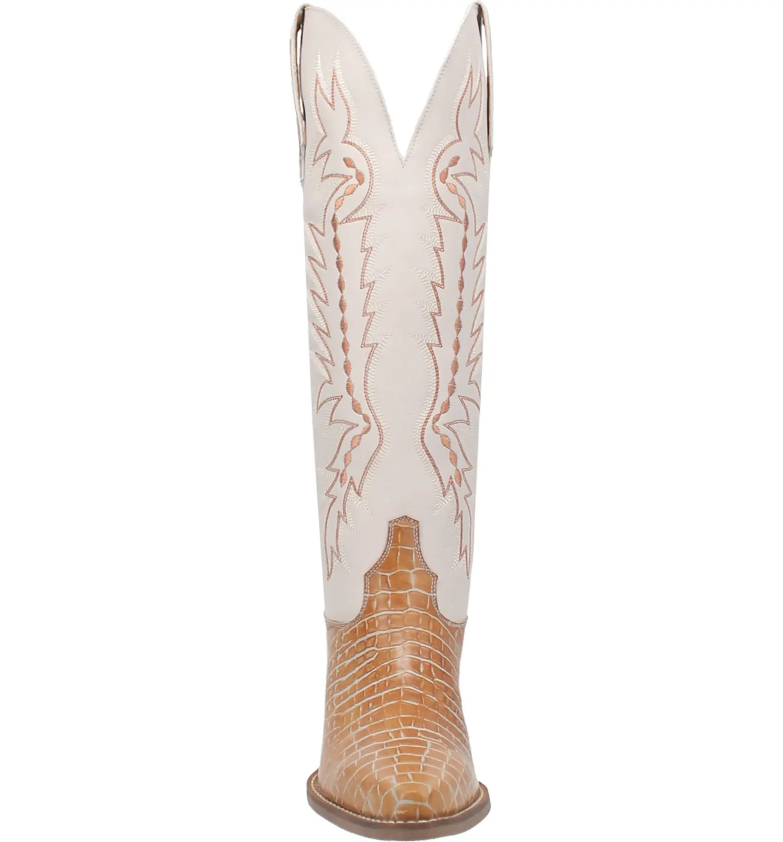 Dingo High Lonesome Croc Embossed Cowboy Boot (Women) | Nordstrom | Nordstrom