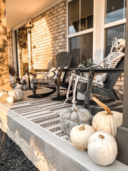 Neutral Halloween porch✨

Halloween Decor | Halloween Wreath | Door Wreath | Faux Pumpkins | Adirondack Rockers | Skeleton | Outdoor Rug | Porch Chairs

#LTKHalloween #LTKSeasonal #LTKhome
