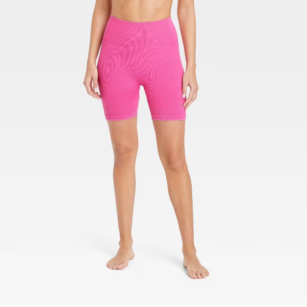 Women's High-Rise Seamless Bike Shorts 6&quot; - JoyLab™ | Target
