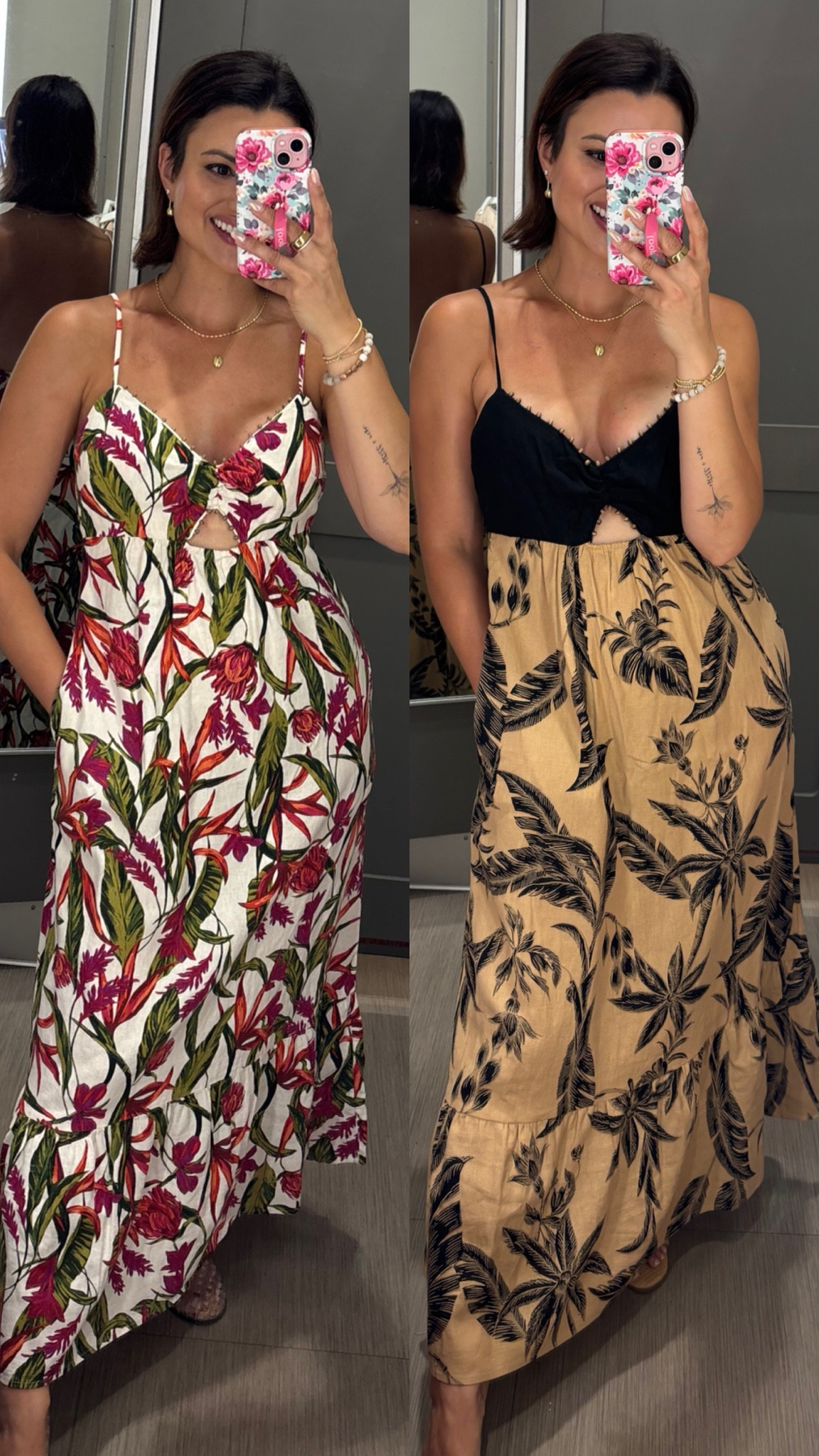 Found these palm and tropical print maxi dresses at @Target! These would be great for resortwear, vacation outfits, date nights, and more this spring and summer! 🌿☀️

#LTKgrwm #LTKSeasonal #LTKootd