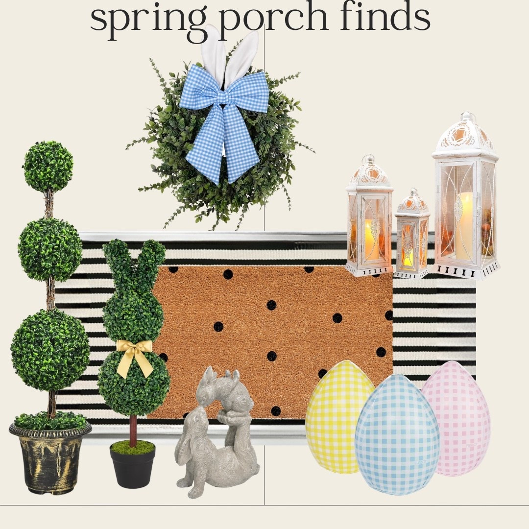 Easter/spring porch vibes! 

#LTKFestival #LTKSeasonal #LTKHome