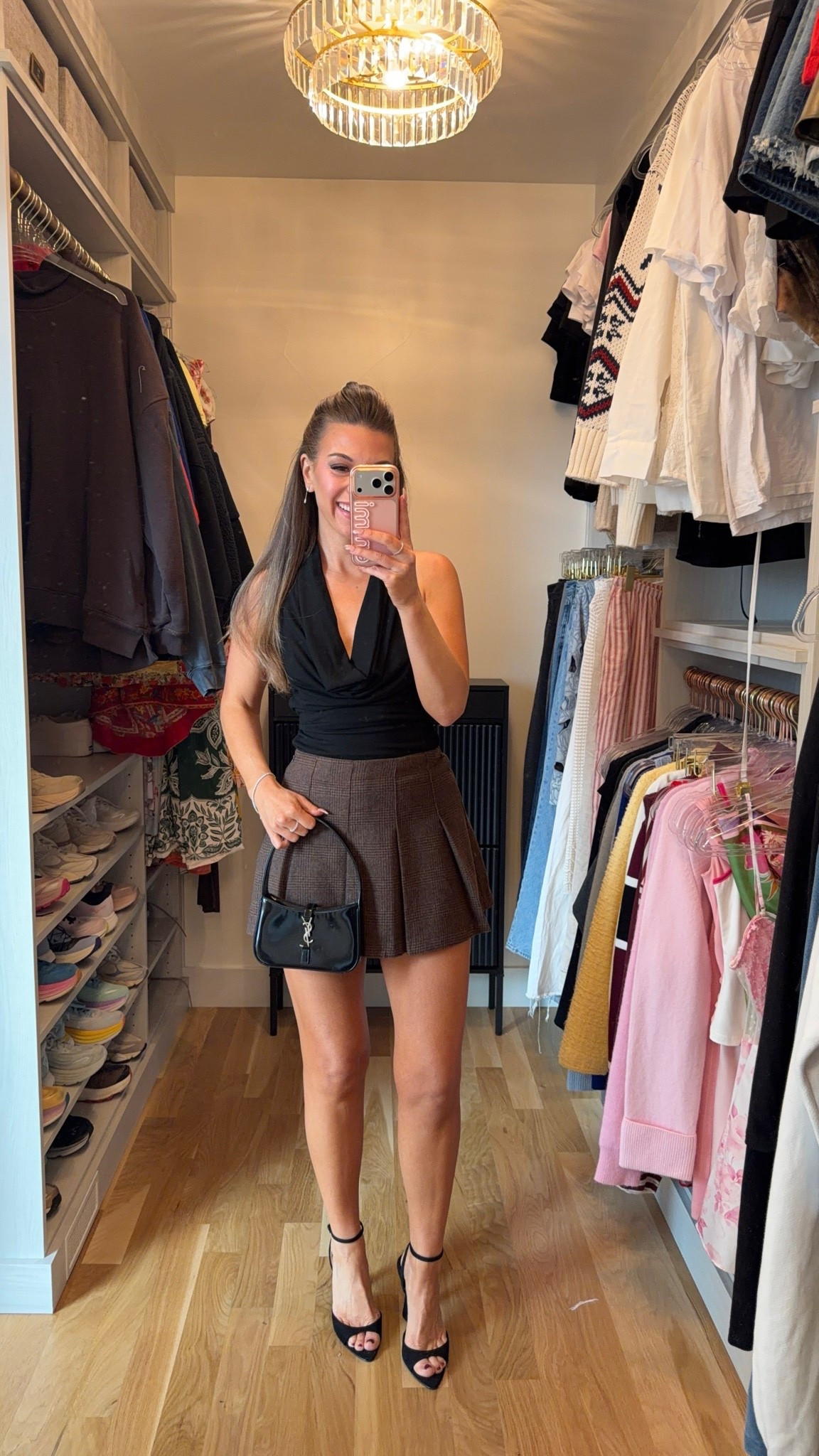 abercrombie fall pleated skort worn with a black draped halter top and ankle-strap heels 🍂

I’m 5’4” and typically wear a size small / 2

fall skort, autumn looks, casual summer outfits, fall outfit ideas, everyday fall outfits, fall fashion finds, pleated skirt, skirt with shorts, skort, one dress multiple ways, cowgirl boots, western, comfortable outfits

#LTKU #LTKSeasonal #LTKgrwm