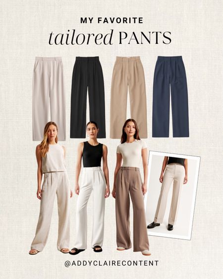 Capsule Wardrobe- My favorite tailored pants for 2024
Linen pants/ tailored pants/ tailored pants outfit/ capsule wardrobe bottoms/ Summer capsule wardrobe/ work capsule wardrobe 2024/ white linen pants/ neutral trousers/ trousers outfit/ business casual outfit/ abercrombie finds/abercrombie sale

#LTKSeasonal #LTKStyleTip #LTKWorkwear