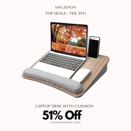 Price Drop Alert 🚨 51% off this portable lap desk! It is lightweight and portable and has a comfortable wrist pad.

#LTKunder50 #LTKsalealert #LTKhome